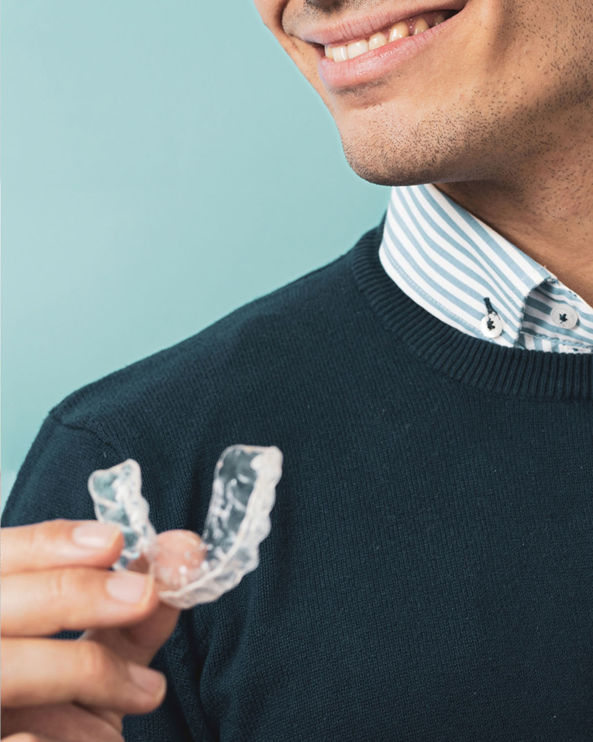 Custom aligner trays